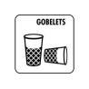 Gobelets 10x10